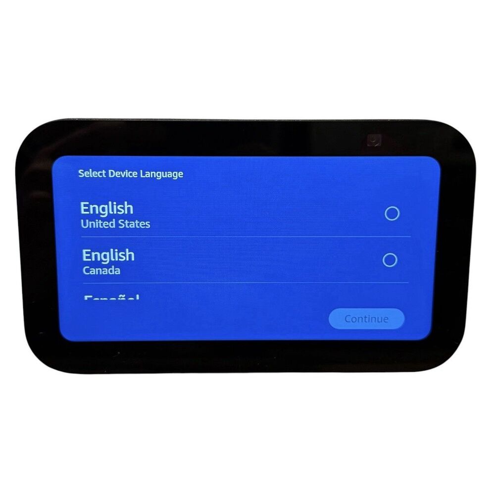 Amazon Echo Show 5 3rd Gen Smart Display Charcoal Model H97N6S Speaker Reset